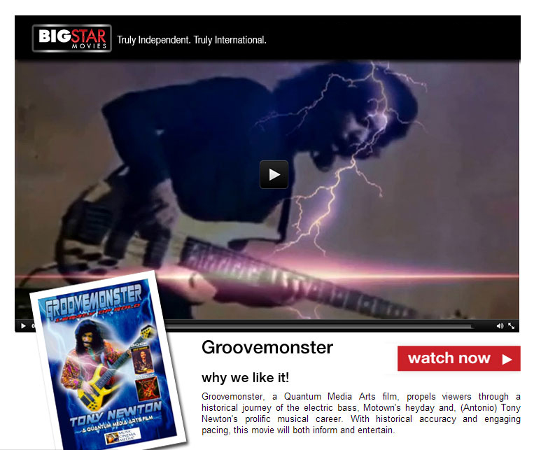 Groovemonster Movie 90 mins.